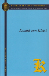 Ewald von Kleist zum 250. Todestag
