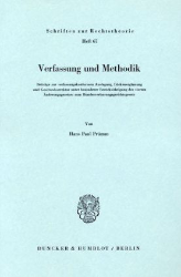 Verfassung und Methodik