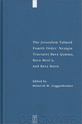 The Jerusalem Talmud. Fourth Order: Neziqin