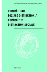 Buchcover Porträt und soziale Distinktion/Portrait et distinction sociale