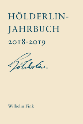 Hölderlin-Jahrbuch. Einundvierzigster Band · 2018-2019