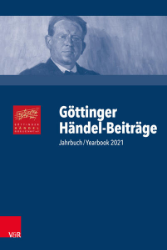 Göttinger Händel-Beiträge. Band 22 (2021)
