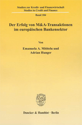 Der Erfolg von M&A-Transaktionen im europäischen Bankensektor