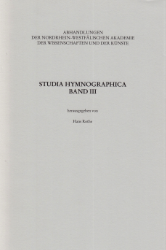 Studia Hymnographica. Band III