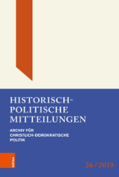 Historisch-Politische Mitteilungen. Band 26