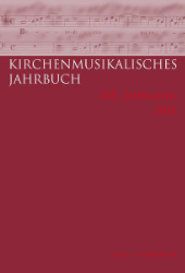 Kirchenmusikalisches Jahrbuch. 105. Jahrgang - 2021