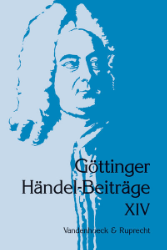 Göttinger Händel-Beiträge. Band 14 (2013)