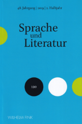 Sprache und Literatur. 48. Jahrgang. Heft 120