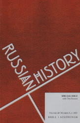 Buchcover Russian History. Volume 48 (2021)