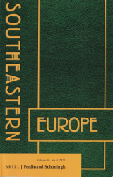Southeastern Europe. Volume 45, Number 3 (2021)