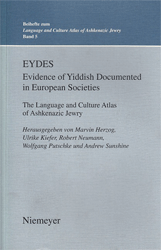 EYDES - Evidence of Yiddish Documented in European Societies