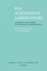 Kultur und Ökonomie im 18. Jahrhundert