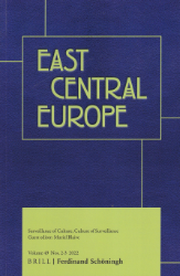 East Central Europe. Volume 49, Number 2-3 (2022)