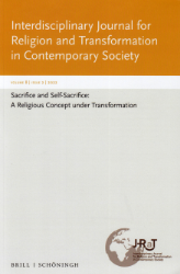 Interdisciplinary Journal for Religion and Transformation in Contemporary Society. Volume 8, issue 2 (2022)