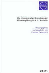 Die zeitgenössischen Rezensionen der Elementarphilosophie K. L. Reinholds