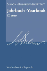 Jahrbuch des Simon-Dubnow-Instituts/Simon Dubnow Institute Yearbook; IX/2010