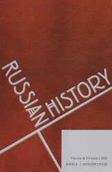 Russian History. Volume 49 (2022)