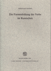 Die Formenbildung des Verbs im Russischen
