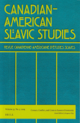 Buchcover Canadian-American Slavic Studies/Revue canadienne américaine d'études slaves. ...