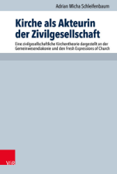 Buchcover Kirche als Akteurin der Zivilgesellschaft