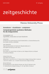 Annotieren - visualisieren - analysieren. Computergestützte qualitative Methoden für die Zeitgeschichte