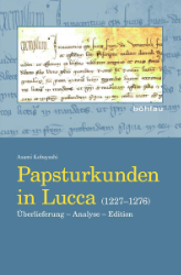 Papsturkunden in Lucca (1227-1276)