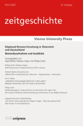 Displaced-Persons-Forschung in Österreich und Deutschland. Bestandsaufnahme und Ausblicke