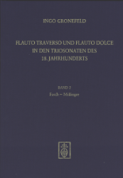 Flauto traverso und Flauto dolce in den Triosonaten des 18. Jahrhunderts. Band 2