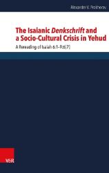 The Isaianic 'Denkschrift' and a Socio-Cultural Crisis in Yehud