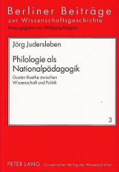 Philologie als Nationalpädagogik