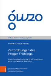 Buchcover Zeitordnungen des Prager Frühlings