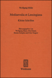 Mediaevalia et Lessingiana