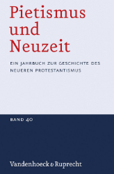 Pietismus und Neuzeit. Band 40 - 2014