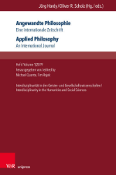 Angewandte Philosophie/Applied Philosophy. Heft/Volume 1 (2019)