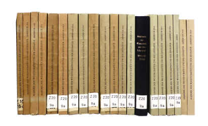 Akademie der Wissenschaften und der Literatur Mainz - Jahrbuch 1950-1969. 20 Bände