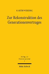 Zur Rekonstruktion des Generationenvertrages