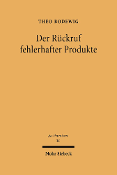 Der Rückruf fehlerhafter Produkte