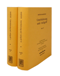 Unterhaltsrang und -rückgriff. Band I und II