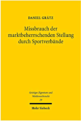 Missbrauch der marktbeherrschenden Stellung durch Sportverbände