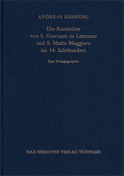 Die Kanoniker von S. Giovanni in Laterano und S. Maria Maggiore im 14. Jahrhundert