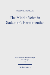 The Middle Voice in Gadamer's Hermeneutics