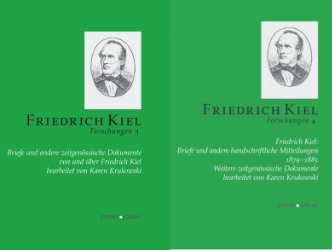 Briefe und andere zeitgenössische Dokumente von und über Friedrich Kiel
