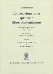 Collectorium circa quattuor libros Sententiarium. Libri quarti pars prima (dist. 1-14)