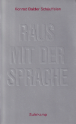 raus mit der sprache