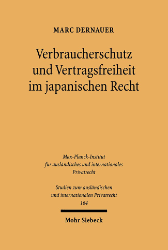 Verbraucherschutz und Vertragsfreiheit im japanischen Recht