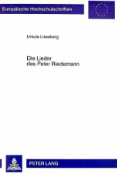 Die Lieder des Peter Riedemann