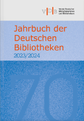 Jahrbuch der deutschen Bibliotheken. Band 70 · 2023/2024