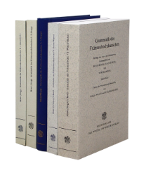 Grammatik des Frühneuhochdeutschen. Bände I, VI, VII