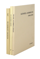 Händel-Jahrbuch. Jahrgänge 37/1991-41/1995