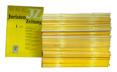 Buchcover JZ - JuristenZeitung. Jahrgang 76 & 77 (2021/2022)